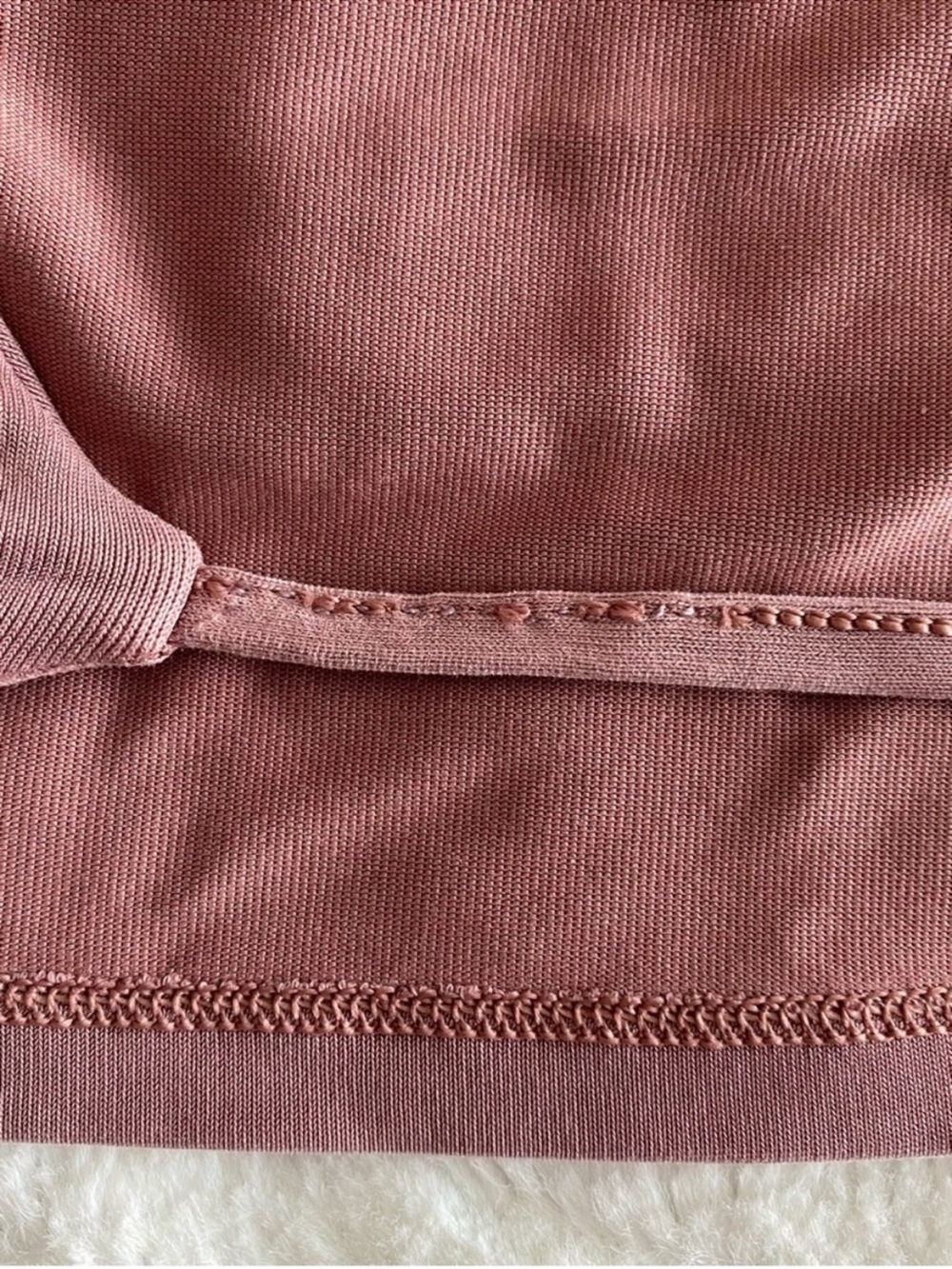 Lululemon Open Tie-Back Short Sleeve Size 6 Spiced Chai - Picture 6 of 6